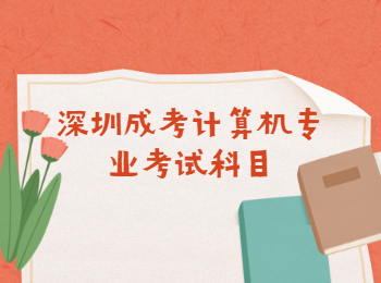 深圳成考計算機專業考試科目